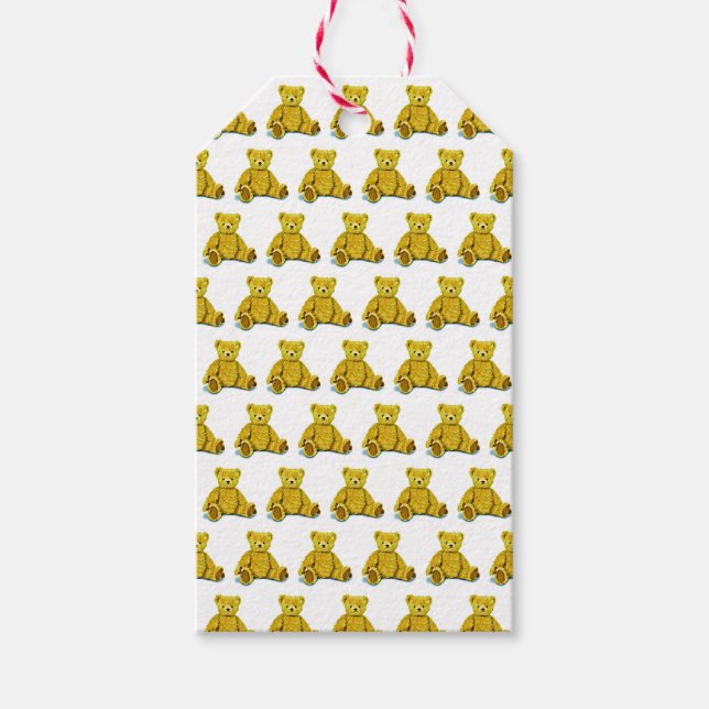 Teddy  gift tags (Front)