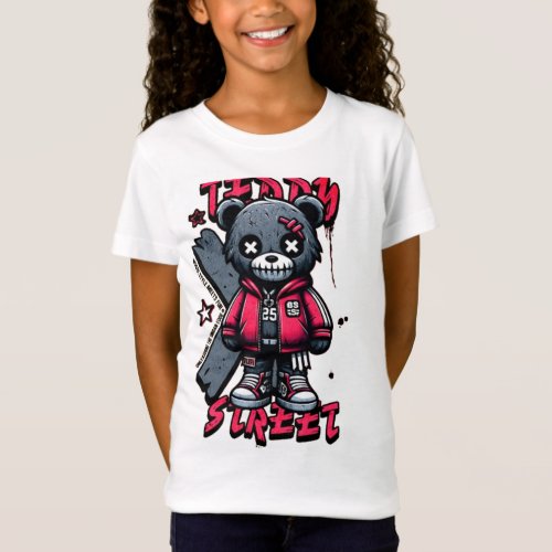 teddy girl tshirt 