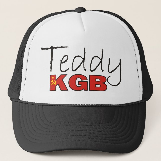 Teddy KGB Trucker Hat (Front)
