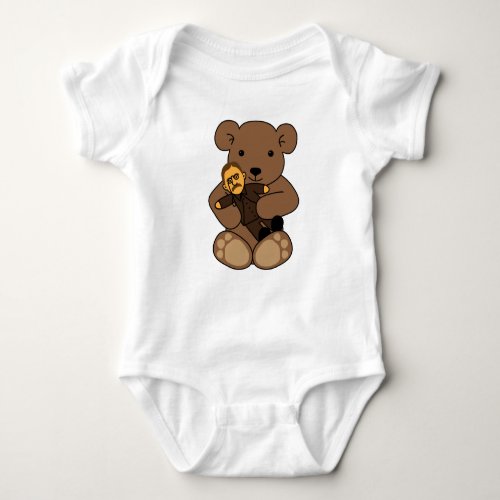Teddy Love Baby Bodysuit
