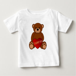 Teddy Love Baby T-Shirt