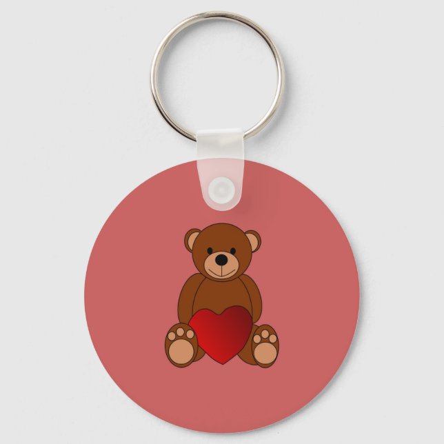 Teddy Love Keychain (Front)