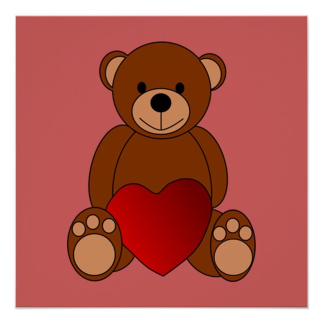 Teddy Love Poster (Front)