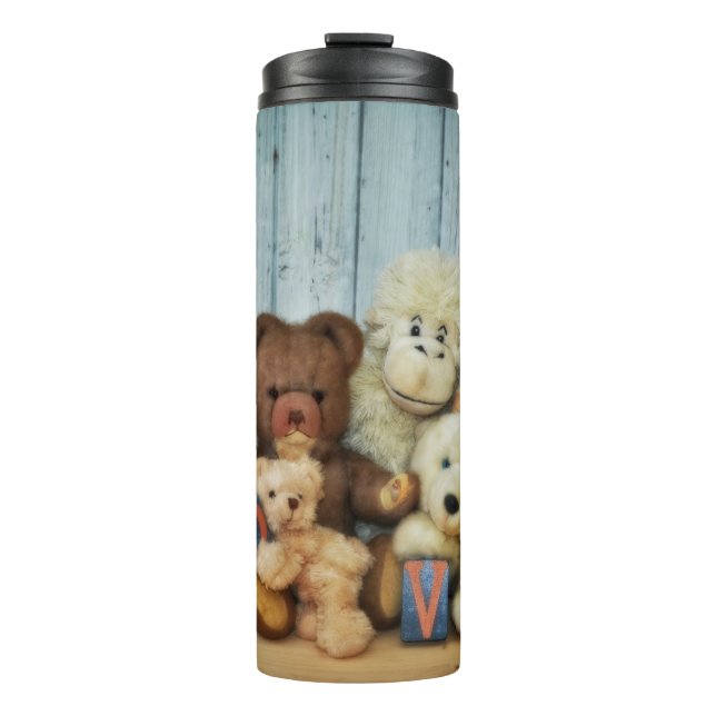 Teddy mit Freunde Thermal Tumbler (Front)