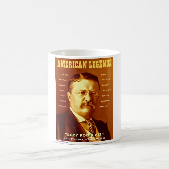 Teddy Roosevelt 11oz Mug (Center)