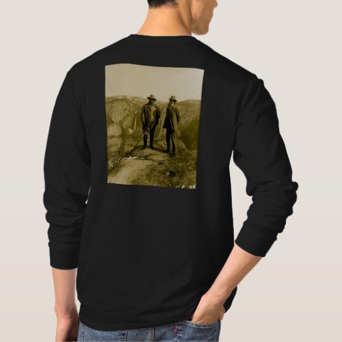Teddy Roosevelt and John Muir at Glacier Point T_S T_Shirt