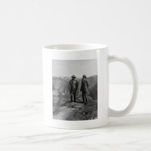 Teddy Roosevelt and John Muir  in Yosemite Coffee Mug