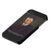 Teddy Roosevelt "Believe In Self" Quote Gifts/ iPhone Case (Bottom)