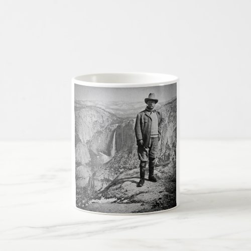 Teddy Roosevelt Glacier Point Yosemite Valley CA Coffee Mug