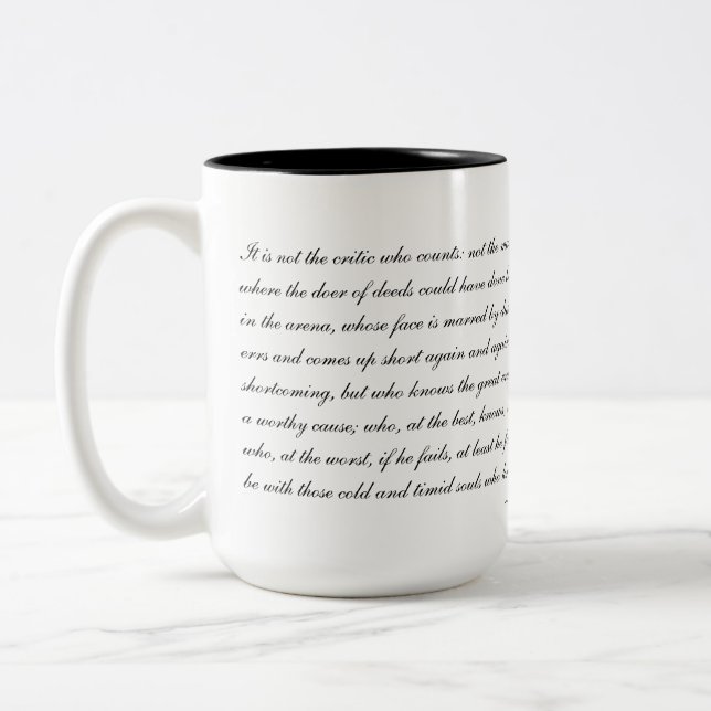 Teddy Roosevelt Mug (Left)