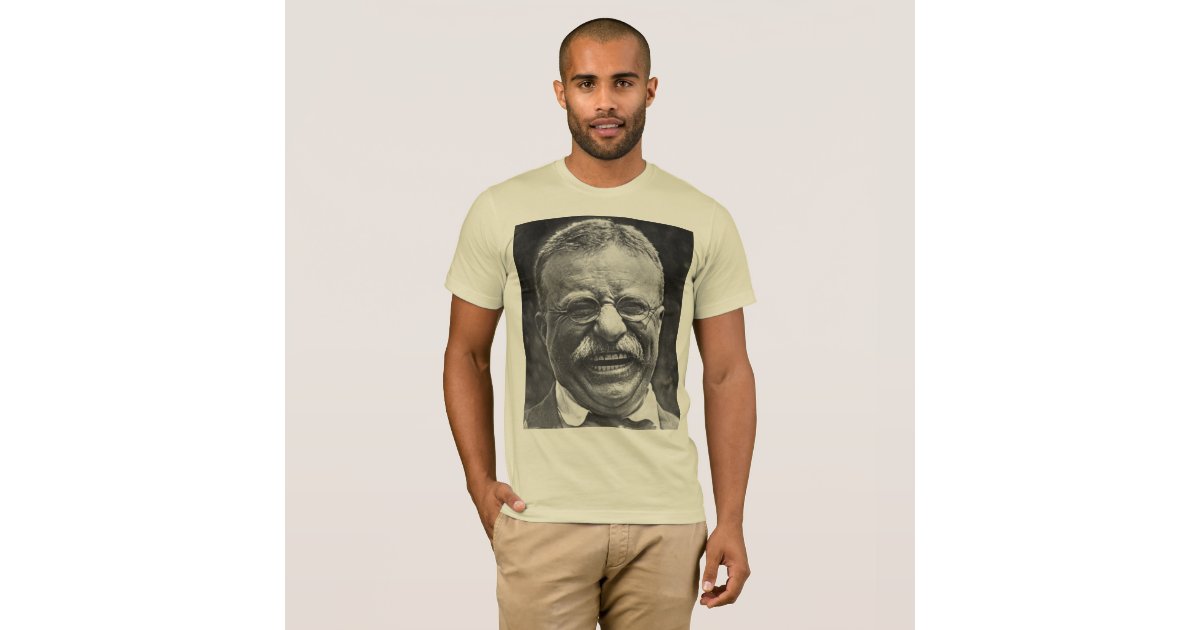 Teddy Roosevelt T-Shirt | Zazzle