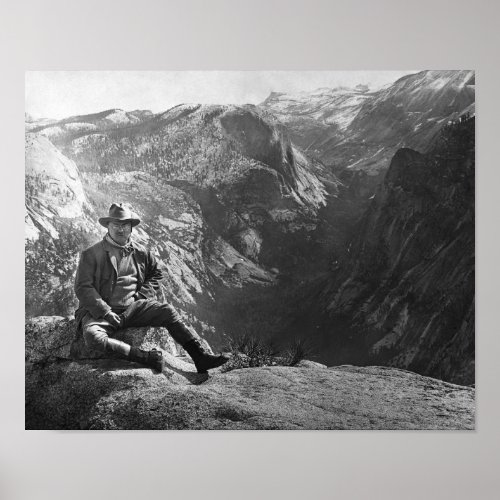 Teddy Roosevelt _ Yosemite Circa 1903 Poster