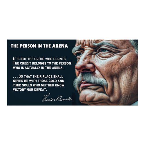 Teddy Roosevelts Person in the ARENA Speech 1910 Photo Print
