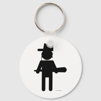 Teddy Roosvelt Keychain