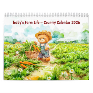 Teddy’s Farm Life – Country Calendar 2026