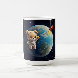 Teddy Space Adventure Coffee Mug