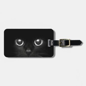 Teddy The Cat Luggage Tag by McZazzler at Zazzle