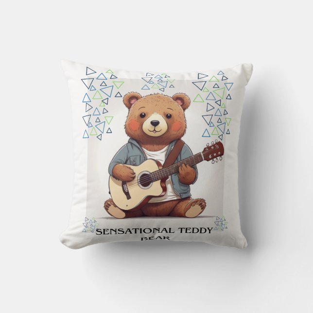 TEDDY THROW PILLOW (Front)