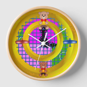 Teddy to Plane Clock