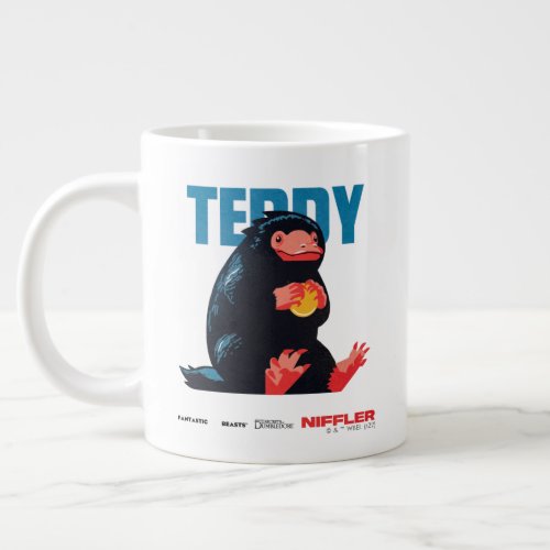 Teddy Vintage Graphic Giant Coffee Mug