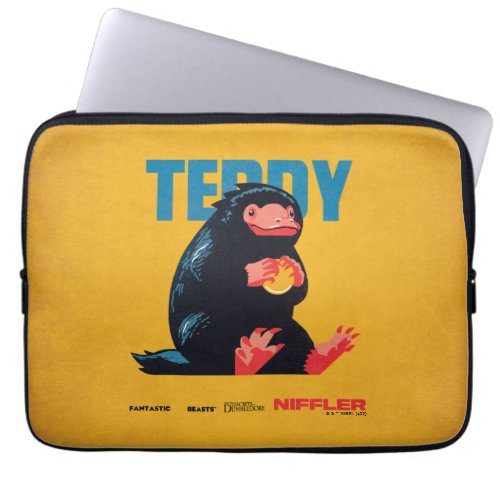 Teddy Vintage Graphic Laptop Sleeve