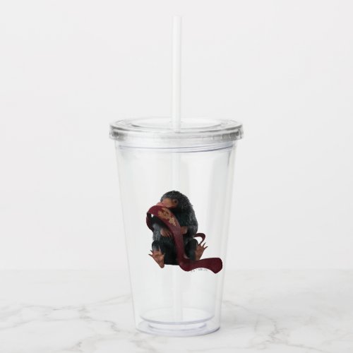 Teddy With Tie Graphic Acrylic Tumbler