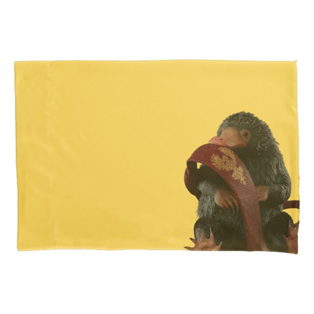 Teddy With Tie Graphic Pillow Case (Front)