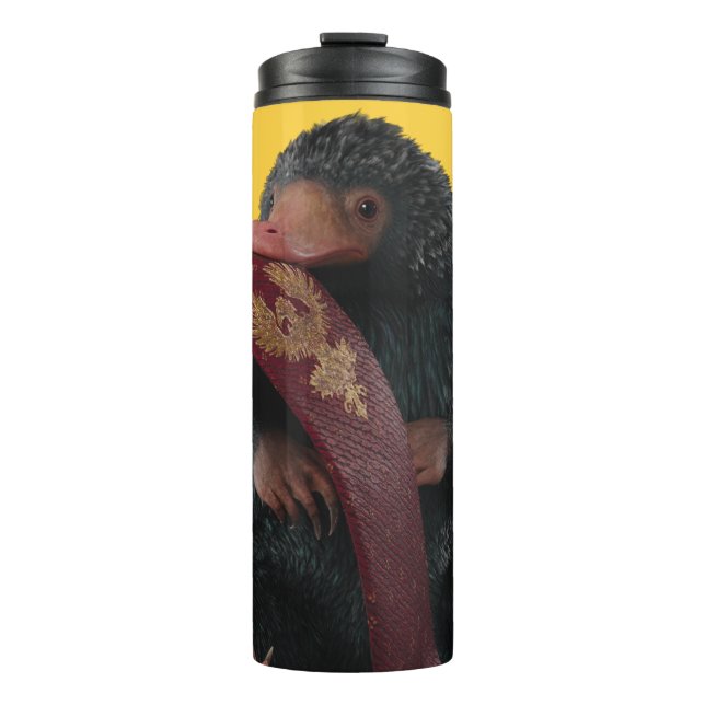 Teddy With Tie Graphic Thermal Tumbler (Front)