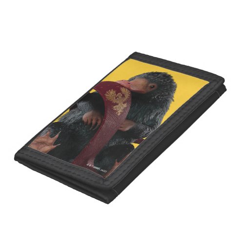 Teddy With Tie Graphic Trifold Wallet