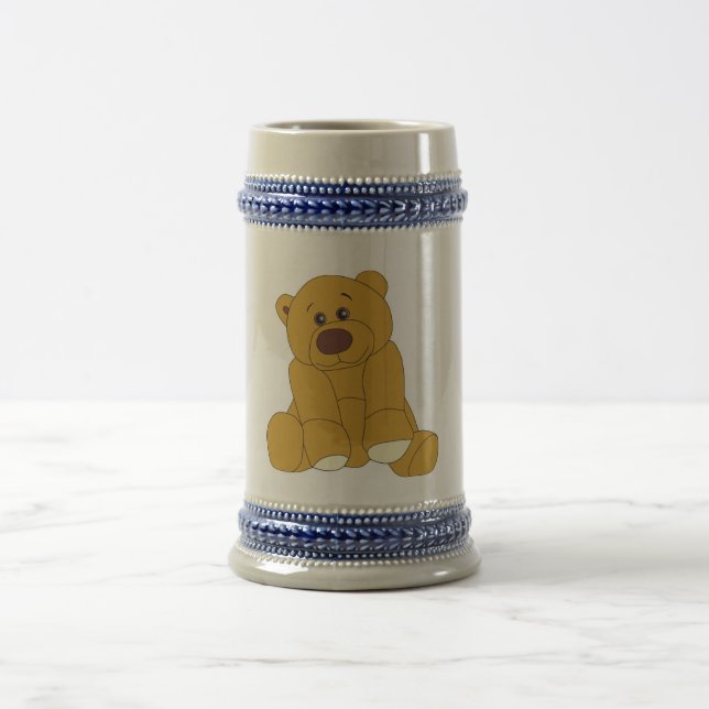 Teddybär Beer Stein (Center)