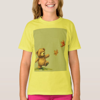TEDDYBEAR WALKING Tote T-Shirt