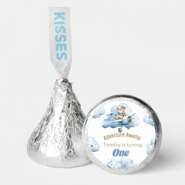 Teddy's First Birthday Expedition: Adventure Time Hershey®'s Kisses® (Front)