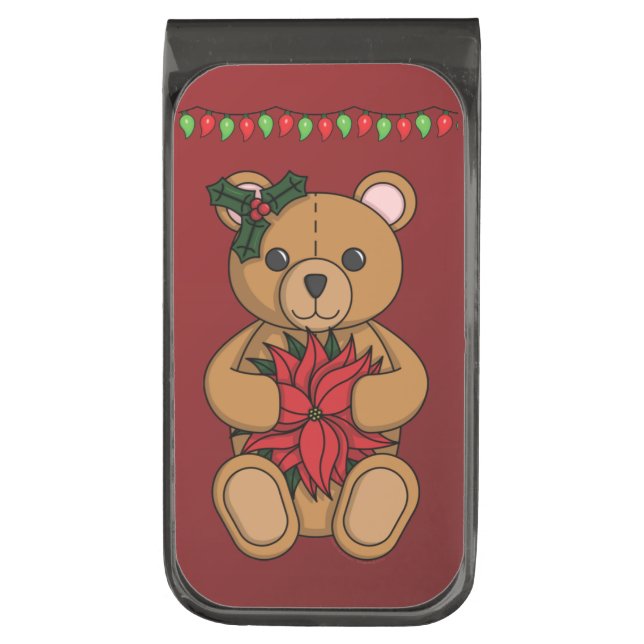 Teddy's Gift Money Clip (Front Vertical)