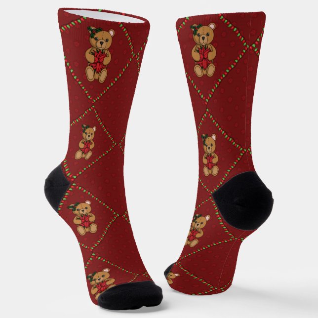 Teddy's Gift Socks (Angled)