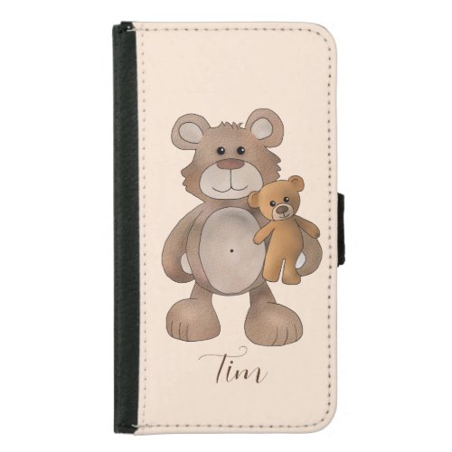 Teddytasche Samsung Galaxy S5 Wallet Case