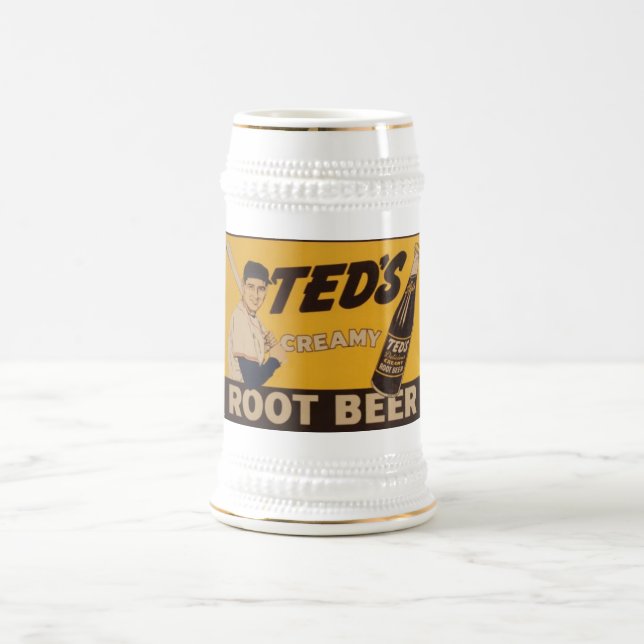 Teds Creamy Root Beer Stein (Center)