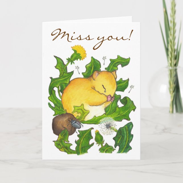 Ted's Regret Card (Front)