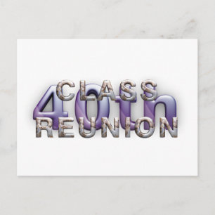 TEE 40th Class Reunion Postcard