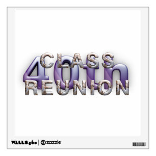 TEE 40th Class Reunion Wall Sticker