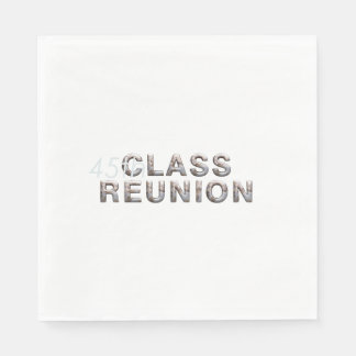 TEE 45th Class Reunion Napkins