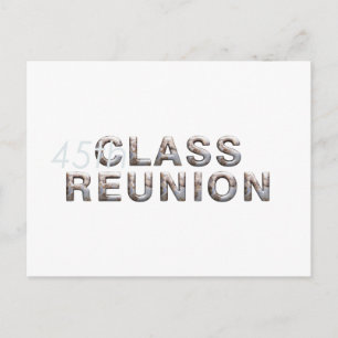 TEE 45th Class Reunion Postcard