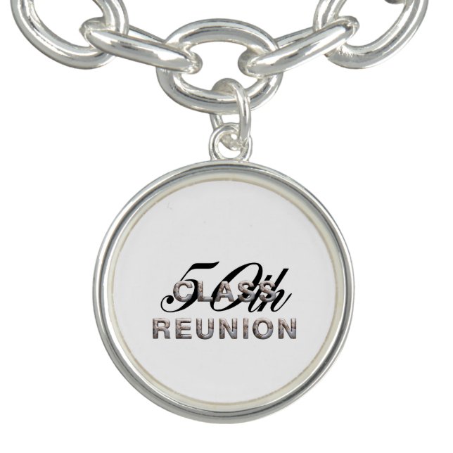 TEE 50th Class Reunion Charm Bracelet (Design)