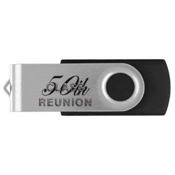 Tee 50th Class Reunion Flash Drive by teepossible at Zazzle