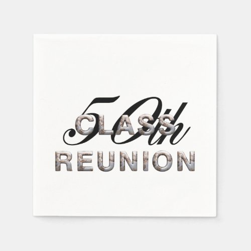 TEE 50th Class Reunion Napkins