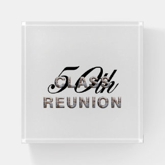 TEE 50th Class Reunion Paperweight