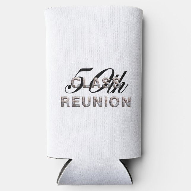 TEE 50th Class Reunion Seltzer Can Cooler (Front)