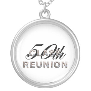 TEE 50th Class Reunion Silver Plated Necklace