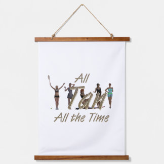 TEE All Tan All the Time Hanging Tapestry