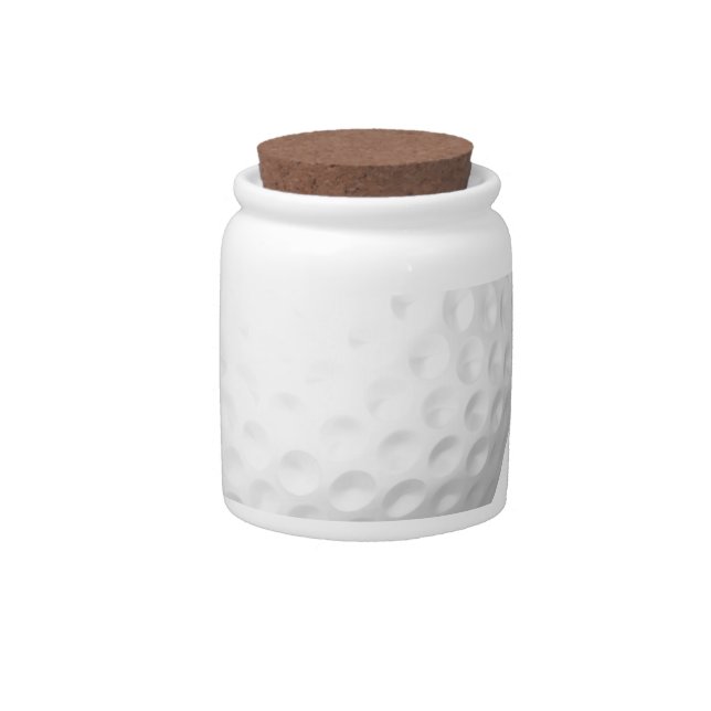 Tee and golf ball candy jar (Front)