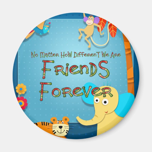 TEE Animal Friends Magnet (Front)